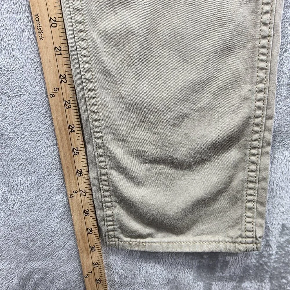 Levi's 511 Jeans Mens 31x32 Khaki Slim Fit Twill 5-Pocket Zip Fly Beige